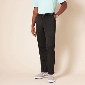 Amazon Essentials Men's Black Slim Fit Stretch Golf Pant (31W x 30L)